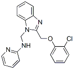 CAS#: 84138-37-4， N-[[2-[(2-Chlorophenoxy)Methyl]Benzoimidazol-1-Yl]Methyl]Pyridin-2-Amine