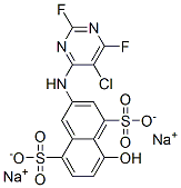 CAS#: 84145-63-1， Disodium 3-[(5-Chloro-2,6-Difluoro-4-Pyrimidinyl)Amino]-8-Hydroxynaphthalene-1,5-Disulphonate