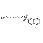 CAS#: 84215-10-1， N-(6-Aminohexyl)-5-chloro-2-naphthalenesulfonamide