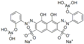 CAS#: 84215-47-4， Disodium 3,6-Bis[[2-[(Dihydroxyarsino)Oxy]Phenyl]Azo]-4,5-Dihydroxynaphthalene-2,7-Disulphonate