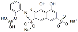 CAS#: 84215-48-5， Disodium 3-[[2-[(Dihydroxyarsino)Oxy]Phenyl]Azo]-4,5-Dihydroxynaphthalene-2,7-Disulphonate