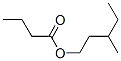 CAS#: 84254-83-1， 3-Methylpentyl Butyrate