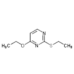 CAS#: 84289-47-4， 4-Ethoxy-2-(ethylsulfanyl)pyrimidine