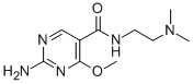 CAS#: 84332-07-0， 2-Amino-N-(2-(Dimethylamino)Ethyl)-4-Methoxy-5-Pyrimidinecarboxamide