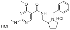 CAS#: 84332-26-3， N-((1-Benzyl-2-Pyrrolidinyl)Methyl)-2-(Dimethylamino)-4-Methoxy-5-Pyrimidinecarboxamide Dihydrochloride