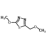 CAS#: 84353-10-6， 2-Methoxy-5-(methoxymethyl)-1,3,4-thiadiazole