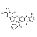 CAS#: 84373-12-6， 3',6'-Bis[(2-ethyl-6-methylphenyl)amino]-3H-spiro[2-benzofuran-1,9'-xanthen]-3-one