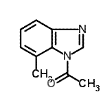 CAS#: 84445-91-0， 1-(7-Methyl-1H-benzimidazol-1-yl)ethanone