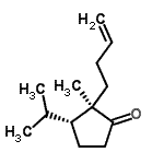 CAS#: 844697-54-7， (2R,3R)-2-(3-Buten-1-yl)-3-isopropyl-2-methylcyclopentanone