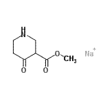 CAS#: 84473-62-1， 4-oxo-3-Piperidinecarboxylic acid methyl ester sodium salt (1:1)