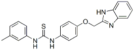 CAS#: 84484-03-7， 3-[4-(1H-Benzoimidazol-2-Ylmethoxy)Phenyl]-1-(3-Methylphenyl)Thiourea