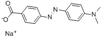 structure of CAS# 845-46-5, 4-(4-Dimethylaminophenylazo)Benzoic Acid Sodium Salt;4-(4-Dimethylaminophenylazo)Benzoic Acid Sodium Salt, Indicator Grade;4-(4-Dimethylaminophenylazo)Benzoic Acid Sodium Salt, Pure, 98%;4-(4-Dimethylaminophenylazo)Benzoic Acid Sodium Salt,98%,Pure