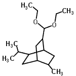 CAS#: 84522-31-6， 2-(Diethoxymethyl)-7-isopropyl-5-methylbicyclo[2.2.2]octane