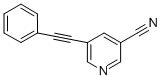 CAS#: 845266-26-4， 5-(2-Phenylethynyl)Nicotinonitrile