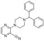 CAS#: 845266-31-1， 3-(4-Benzhydrylpiperazino)Pyrazine-2-Carbonitrile