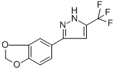 CAS#: 845266-32-2， 3-(1,3-Benzodioxol-5-Yl)-5-(Trifluoromethyl)-1H-Pyrazole