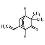 CAS#: 845293-94-9， (1R,4R,7S)-3,3-Dimethyl-7-vinylbicyclo[2.2.2]oct-5-en-2-one