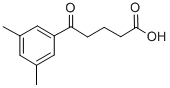 结构式 CAS# 845790-45-6, 5-(3,5-二甲基苯基)-5-氧代戊酸