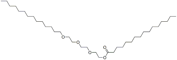 CAS#: 84605-14-1， Hexadecanoic Acid 2-[2-[2-(Tetradecyloxy)Ethoxy]Ethoxy]Ethyl Ester