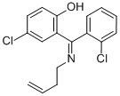 CAS 登录号:84611-63-2, 2-((3-丁烯基亚胺)(2-氯苯基)甲基)-4-氯-苯酚