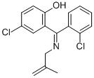 CAS#: 84611-66-5， 4-Chloro-2-((2-Chlorophenyl)((2-Methyl-2-Propenyl)Imino)Methyl )-Phenol