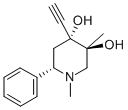 CAS#: 84687-60-5， cis-1,3-Dimethyl-4-Ethynyl-6-Phenyl-3,4-Piperidinediol