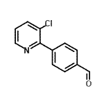 CAS#: 847446-86-0， 4-(3-Chloro-2-pyridinyl)benzaldehyde