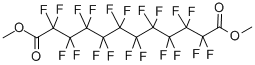 structure of CAS# 84750-88-9, Dimethyl Perfluoro-1,10-Decanedicarboxylate;Eicosafluorododecanedioic Acid Dimethyl Ester~Perfluoro-1,10-Decanedicarboxylic Acid Dimethyl Ester;Perfluoro-1,10-Decanedicarboxylicaciddimethylester;Dimethyl Perfluorodecane-1,10-Dicarboxylate 96%