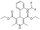 CAS#: 84761-70-6， 2,6-Dimethyl-3,5-Diethoxycarbonyl-4-(2-Difluoromethoxyphenyl)-1,4-Dihydropyridine