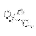 CAS#: 847670-67-1， (3E)-4-(4-Bromophenyl)-1-(1H-imidazol-1-yl)-2-(2-pyridinyl)-3-buten-2-ol