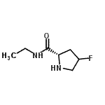 CAS#: 847866-53-9， N-Ethyl-4-fluoro-L-prolinamide