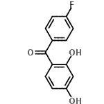 CAS 登录号：84794-97-8， (2,4-二羟基苯基)(4-氟苯基)甲酮