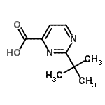 CAS#: 847955-90-2， 2-tert-butylpyrimidine-4-carboxylic acid