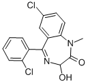 CAS 登录号：848-75-9， 氯甲西泮