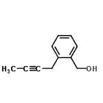 CAS#: 84801-09-2， [2-(2-Butyn-1-yl)phenyl]methanol