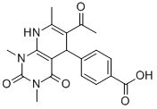 CAS#: 848029-08-3， 4-(6-Acetyl-1,2,3,4,5,8-Hexahydro-1,3,7-Trimethyl-2,4-Dioxopyrido[2,3-d]Pyrimidin-5-Yl)-Benzoic Acid