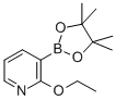 structure of CAS# 848243-23-2, 2-Ethoxypyridine-3-boronic acid pinacol ester;2-Ethoxy-3-(4,4,5,5-Tetramethyl-1,3,2-Dioxaborolan-2-Yl)Pyridine(SALTDATA: FREE);2-ETHOXY-3-(4,4,5,5-TETRAMETHYL-[1,3,2]DIOXABOROLAN-2-YL)-PYRIDINE;2-Ethoxy-3-(Tetramethyl-1,3,2-Dioxaborolan-2-Yl)Pyridine