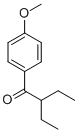 CAS 登录号：84836-32-8， 2-乙基-1-(4-甲氧基苯基)丁烷-1-酮
