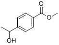 structure of CAS# 84851-56-9, Methyl 4-(1-Hydroxyethyl)Benzoate;METHYL 4-(1-HYDROXYETHYL)BENZOATE