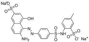 CAS#: 84852-24-4， Disodium 6-Amino-4-Hydroxy-5-[[4-[[(4-Methyl-2-Sulphonatophenyl)Amino]Sulphonyl]Phenyl]Azo]Naphthalene-2-Sulphonate