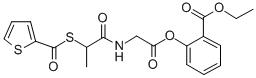 CAS#: 84856-28-0， N-(1-Oxo-2-((2-Thienylcarbonyl)Thio)Propyl)-Glycine 2-(Ethoxycarbonyl)Phenyl Ester