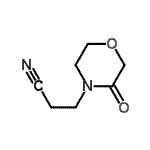 CAS#: 848655-55-0， 3-(3-Oxo-4-morpholinyl)propanenitrile