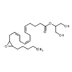 CAS#: 848667-56-1， 1,3-Dihydroxy-2-propanyl (5Z,8Z,11Z)-13-(3-pentyl-2-oxiranyl)-5,8,11-tridecatrienoate