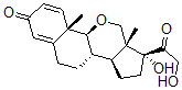 CAS#: 84876-00-6， delta(1)-11-Oxa-11-Deoxycortisol