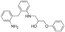 CAS#: 84878-42-2， 1-[[[(Aminophenyl)Methyl]Phenyl]Amino]-3-Phenoxypropan-2-Ol