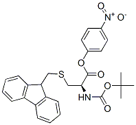 CAS#: 84888-30-2， N-Tert-Butyloxycarbonyl-S-9-Fluorenylmethylcysteine 4-Nitrophenyl Ester
