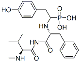 CAS#: 84890-90-4， [(1R)-2-(4-Hydroxyphenyl)-1-[[(1S)-1-[[(2S)-3-Methyl-2-Methylamino-Butanoyl]Carbamoyl]-2-Phenyl-Ethyl]Amino]Ethyl]Phosphonic Acid