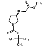 CAS#: 849107-06-8， 2-Methyl-2-propanyl (3R)-3-[(2-methoxy-2-oxoethyl)amino]-1-pyrrolidinecarboxylate