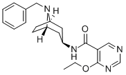 CAS 登录号:84923-01-3, 外-4-乙氧基-N-(8-(苯基甲基)-8-氮杂双环(3.2.1)辛-3-基)-5-嘧啶甲酰胺