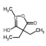 CAS#: 84930-02-9， 2-(Ethoxycarbonyl)-2-ethylbutanoic acid